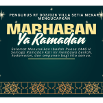 PENGUMUMAN Menjelang Bulan Suci Ramadan & Idul Fitri 1446 H